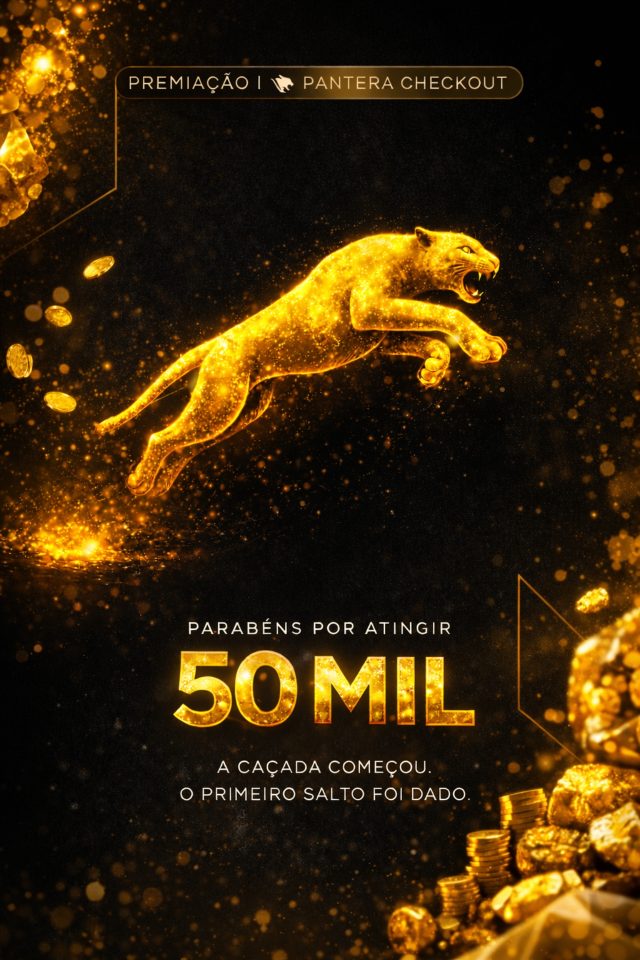 Placa Pantera de R$ 50 mil em faturamento